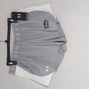 NWT Villanova Under Armour Women's Wildcat's Shorts Size Large Gray Loose Fit